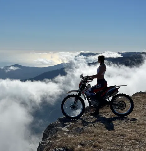 Алушта с горы
